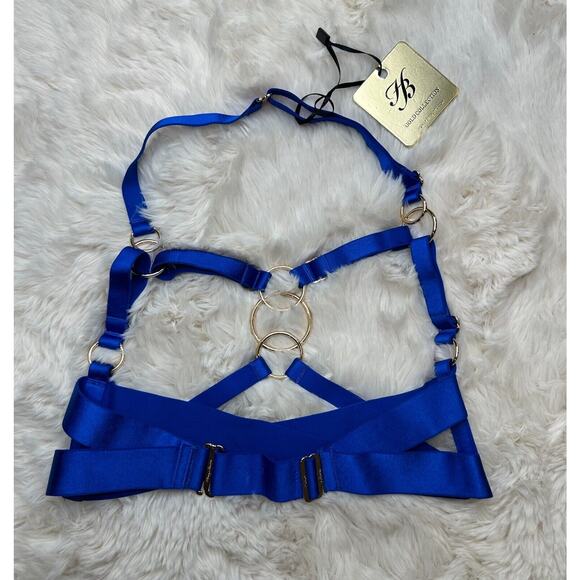 Honey Birdette ARLIAH💙 Electric Blue Bralette Small - Picture 3 of 4